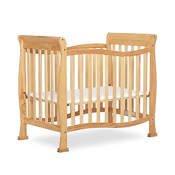 Violet 4-In-1 Convertible Mini Crib In Black