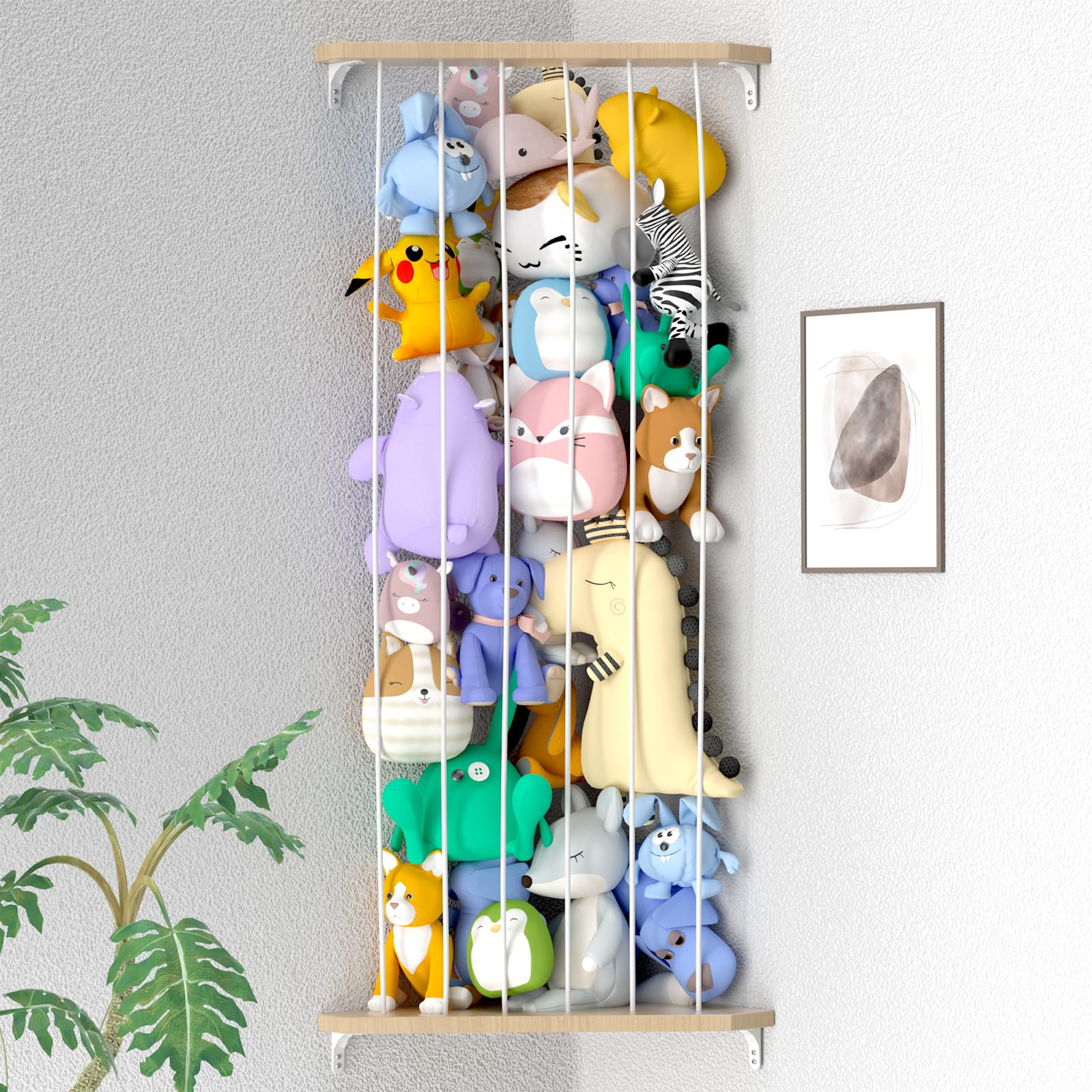 Corner Stuffed Animal Storage Organizer