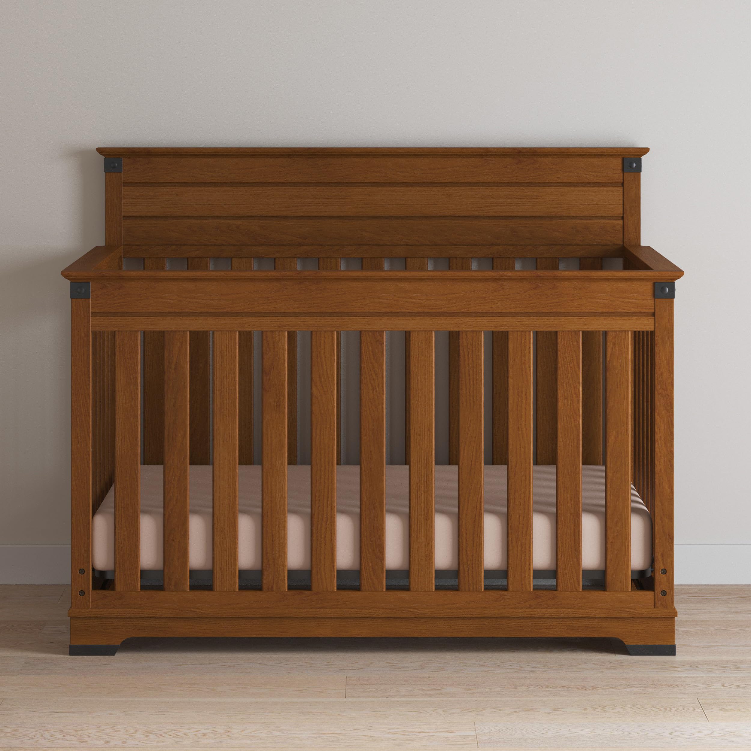Redmond 3-Piece Nursery Set with Convertible Crib
