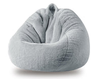3FT Faux Fur Comfy Memory Foam Bean Bag Chairs for Kids or Babies
