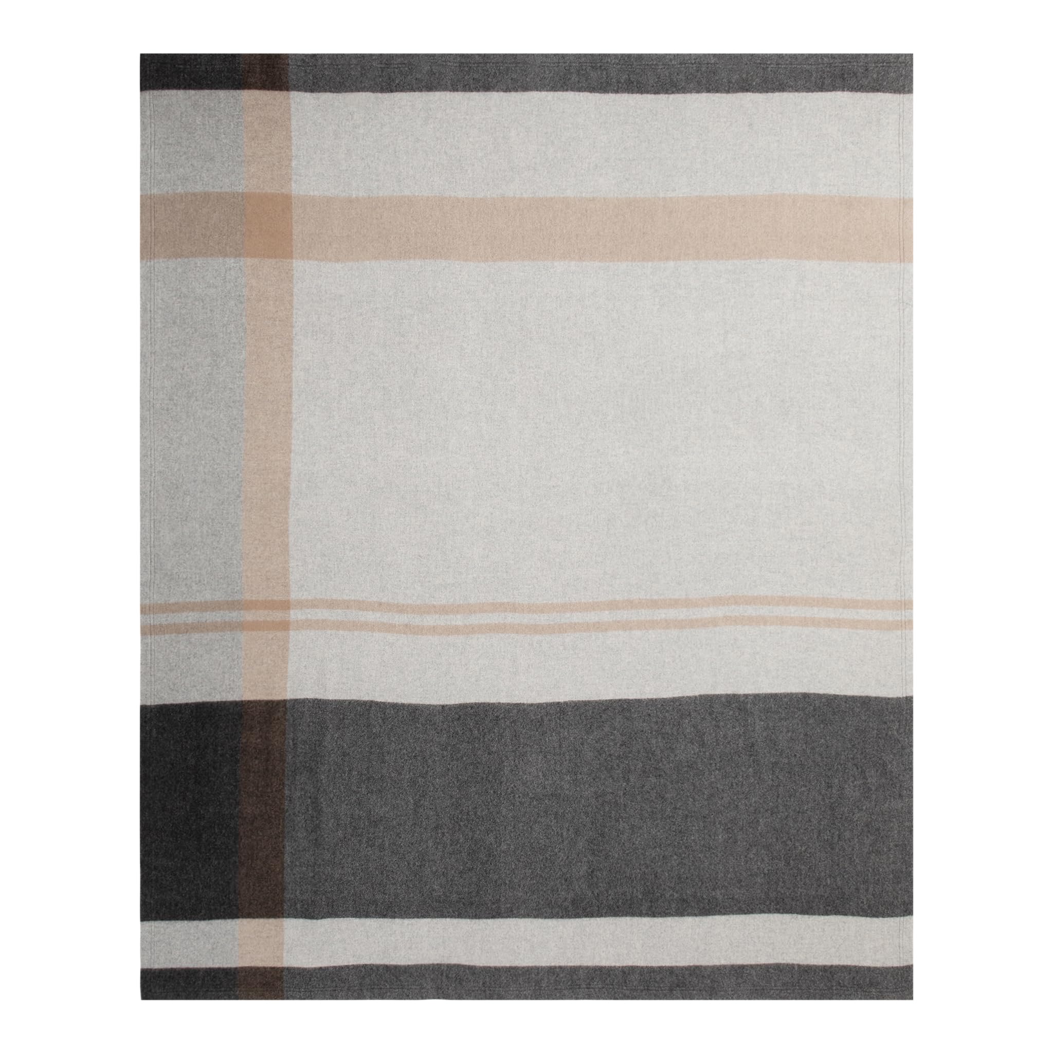 100% Pure Cashmere Throw Blanket Ultra Soft Woven Accent Blanket for Couch