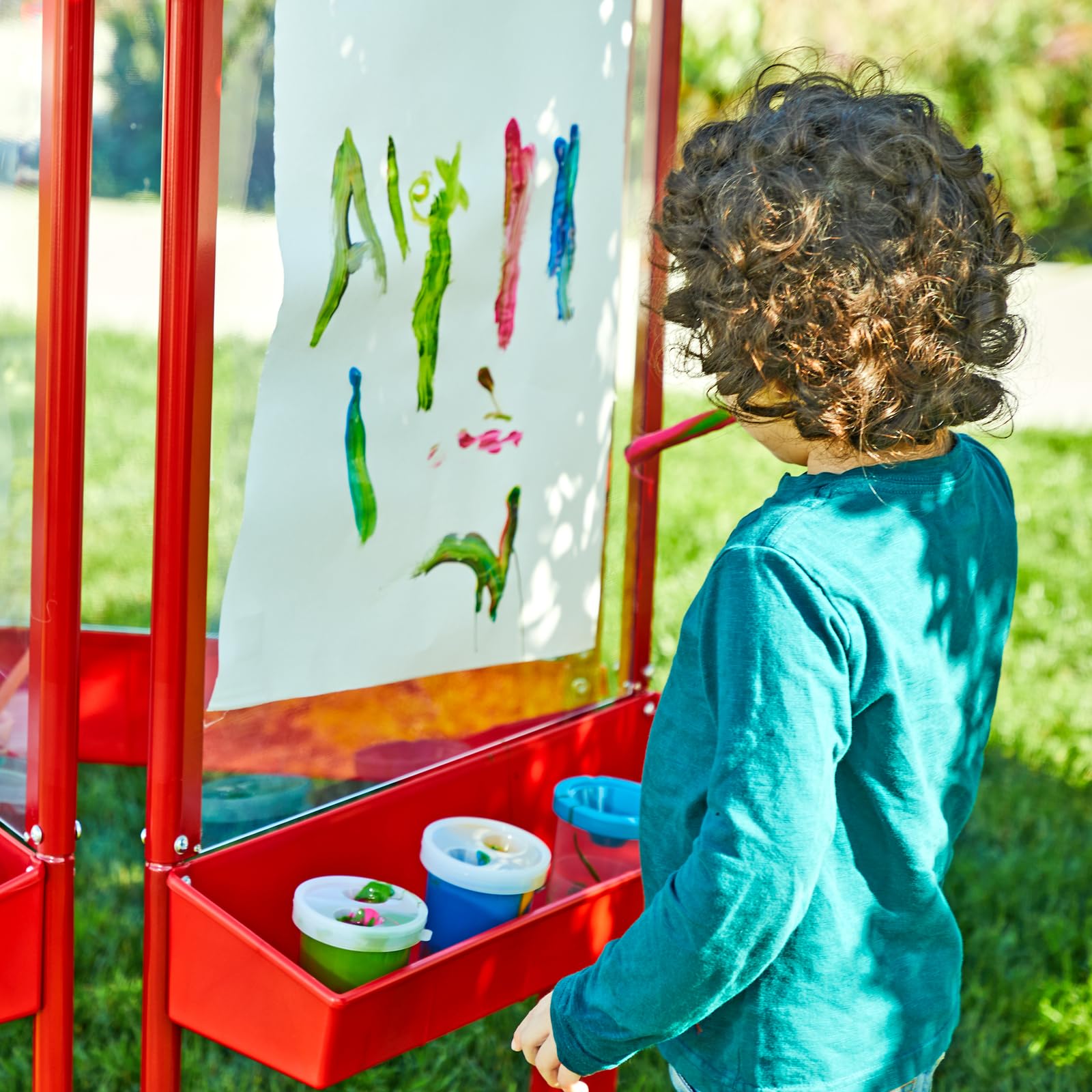 3-Way Indoor Outdoor Acrylic Panel Easel