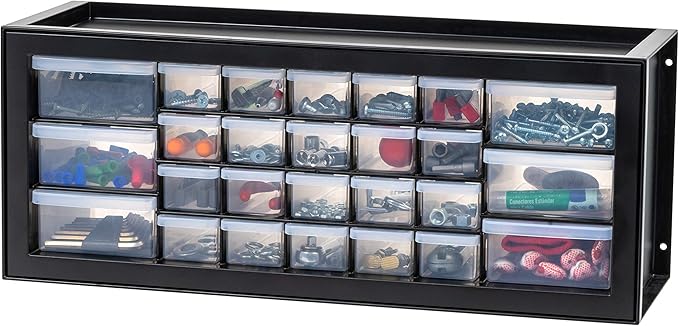 USA Screw Tool Organizer Small Parts Cabinet Chest, 44-Drawer Hardware Electronics