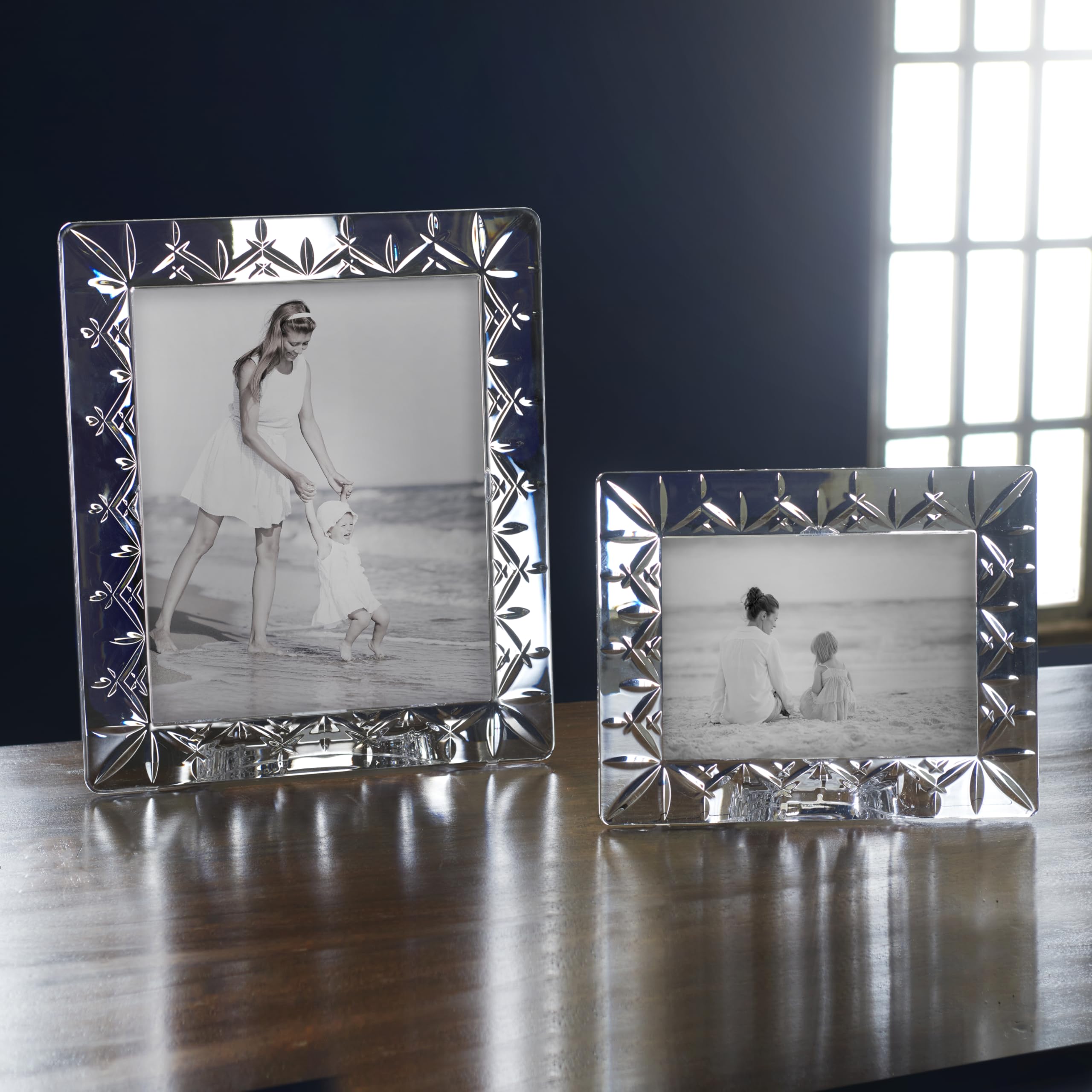 Markham Crystal Picture Frame, 8 x 10 inch Luxury Photo Frame