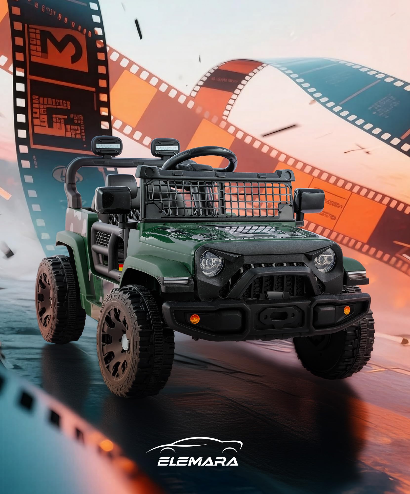 12V Kids Electric Ride-On Car with Remote Control