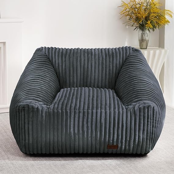Bean Bag Chair, Giant Bean Bag Chairs for Adults and Kids, Bean Bag Sofa,