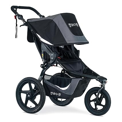 Revolution Flex 3.0 Duallie Double Jogging Stroller, Graphite Black