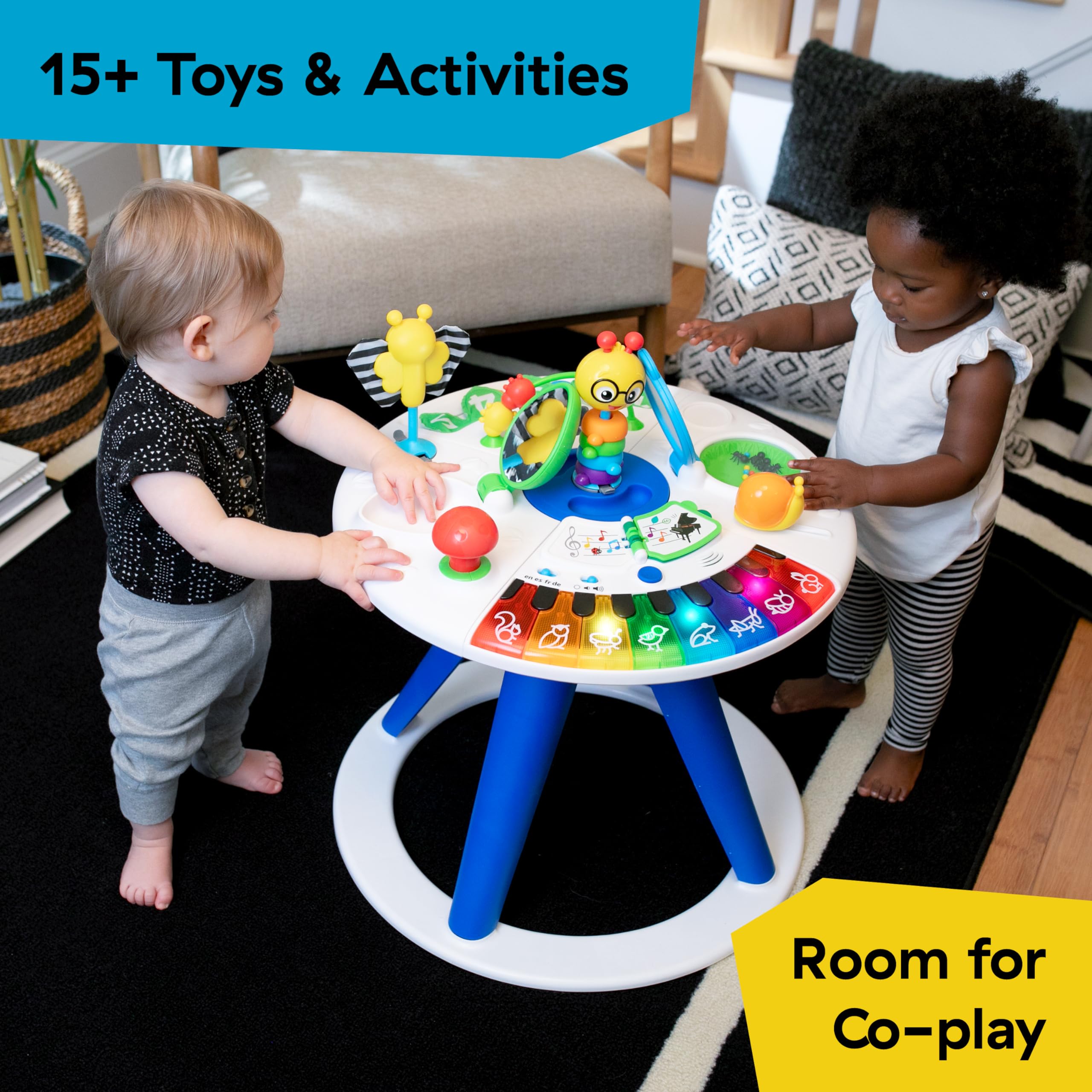 4-in-1 Baby Activity Center Walker Discovery Table