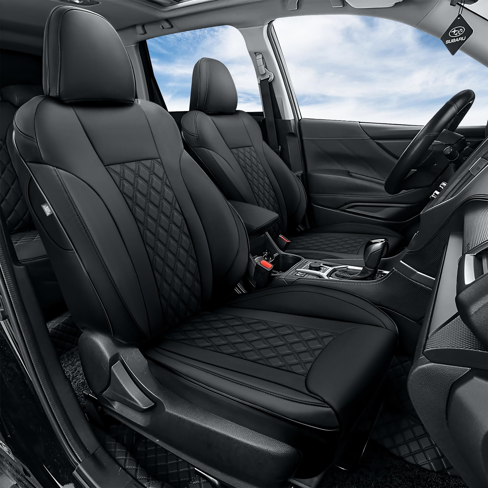 Customized Full Set Car Seat Covers Fit Subaru Crosstrek Premium