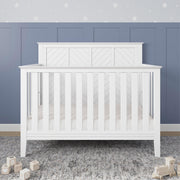 4-in-1 Convertible Crib and Dresser Nursery Set