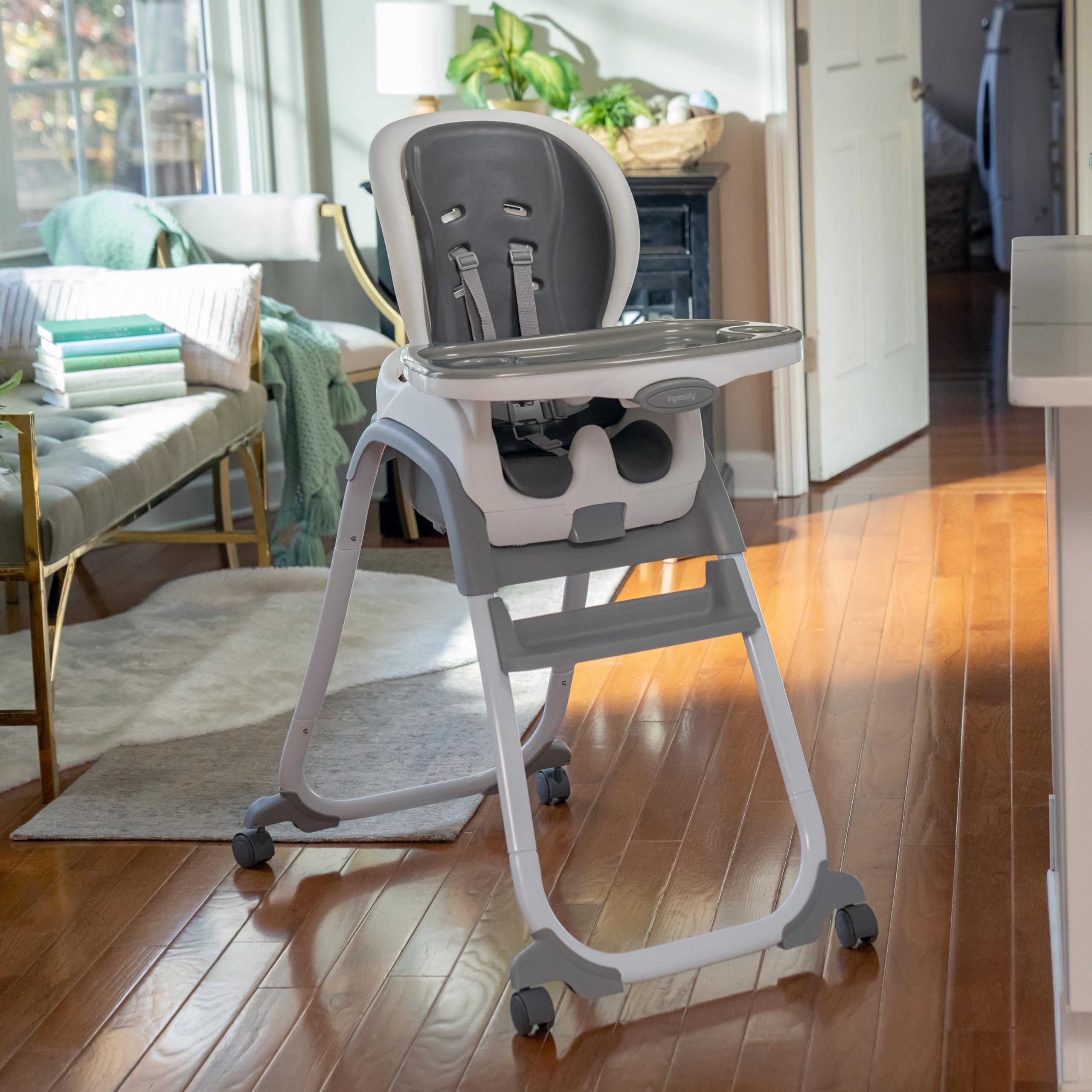SmartClean Trio Elite 3-in-1 Convertible Baby High Chair, Toddler Chair