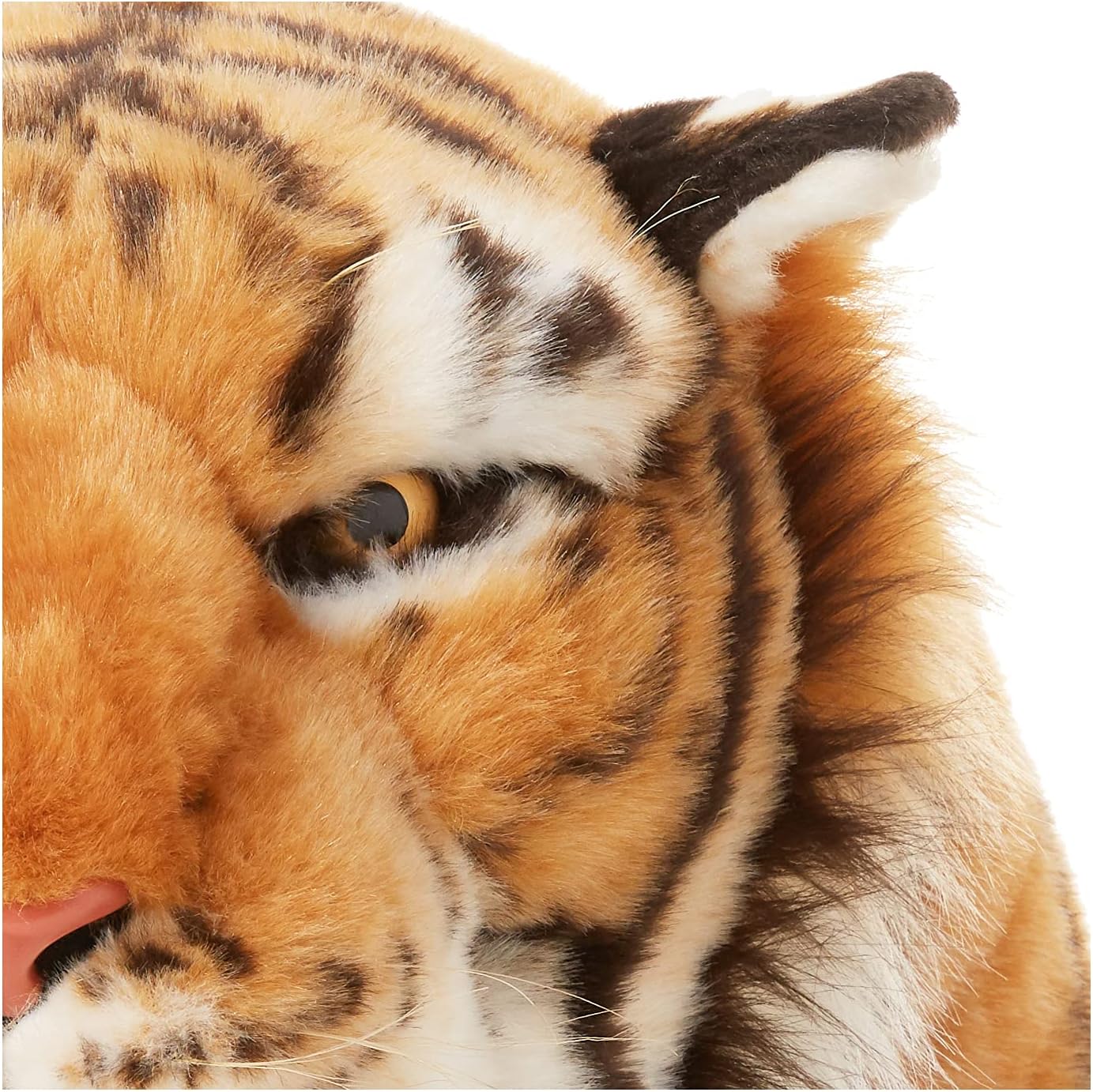 Giant Plush Lying Tiger 8 Feet Long Great Mascot for Tiger Fans