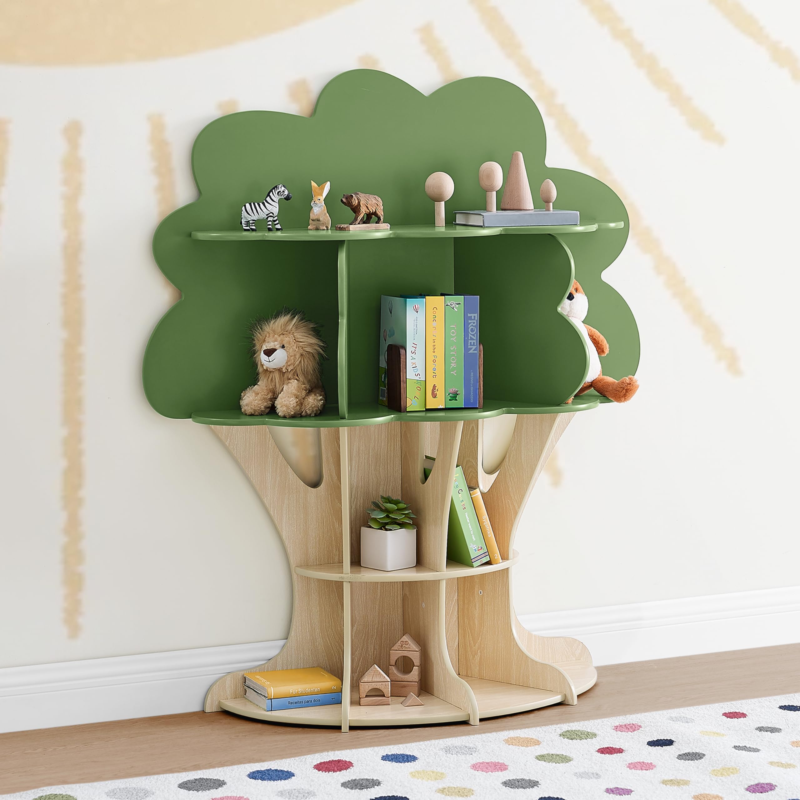 Tree Bookcase for Kids Room