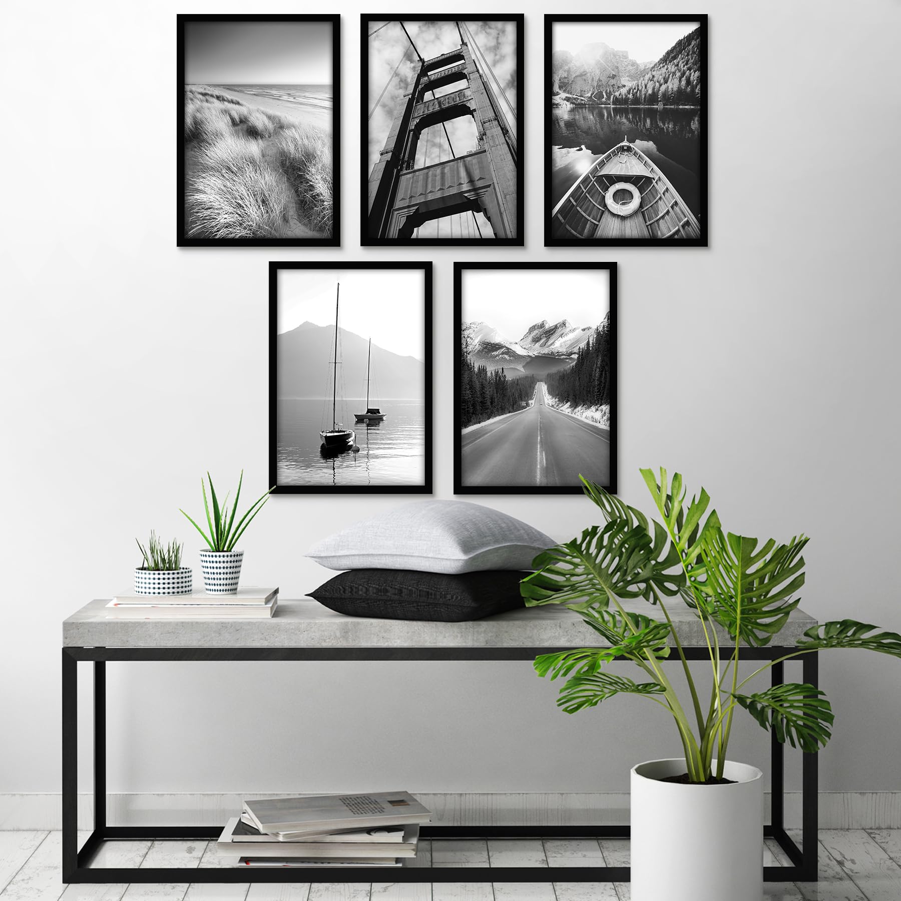 13x19 Picture Frame with Polished Plexiglass - Set of 5 - Galleria Collection