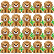 20 Pieces Lion Plush Set 6 Inches Cuddly Lion Stuffed Animal Small Stuffed Animals