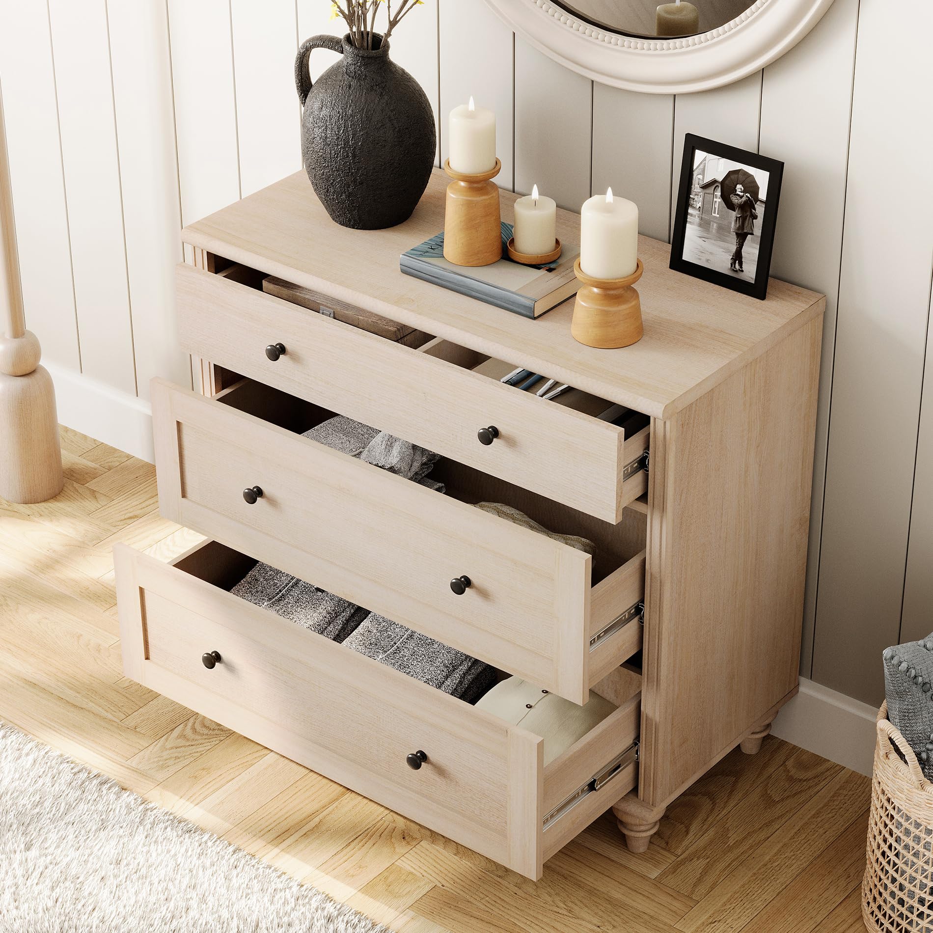 9 Drawer Dresser with Wide Storage