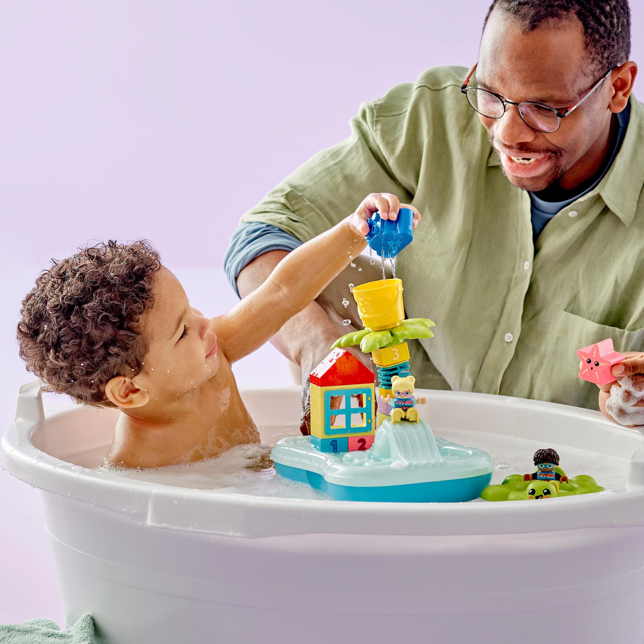 DUPLO Water Park, Bath Toys for 2 Year Old and Toddlers with Floating
