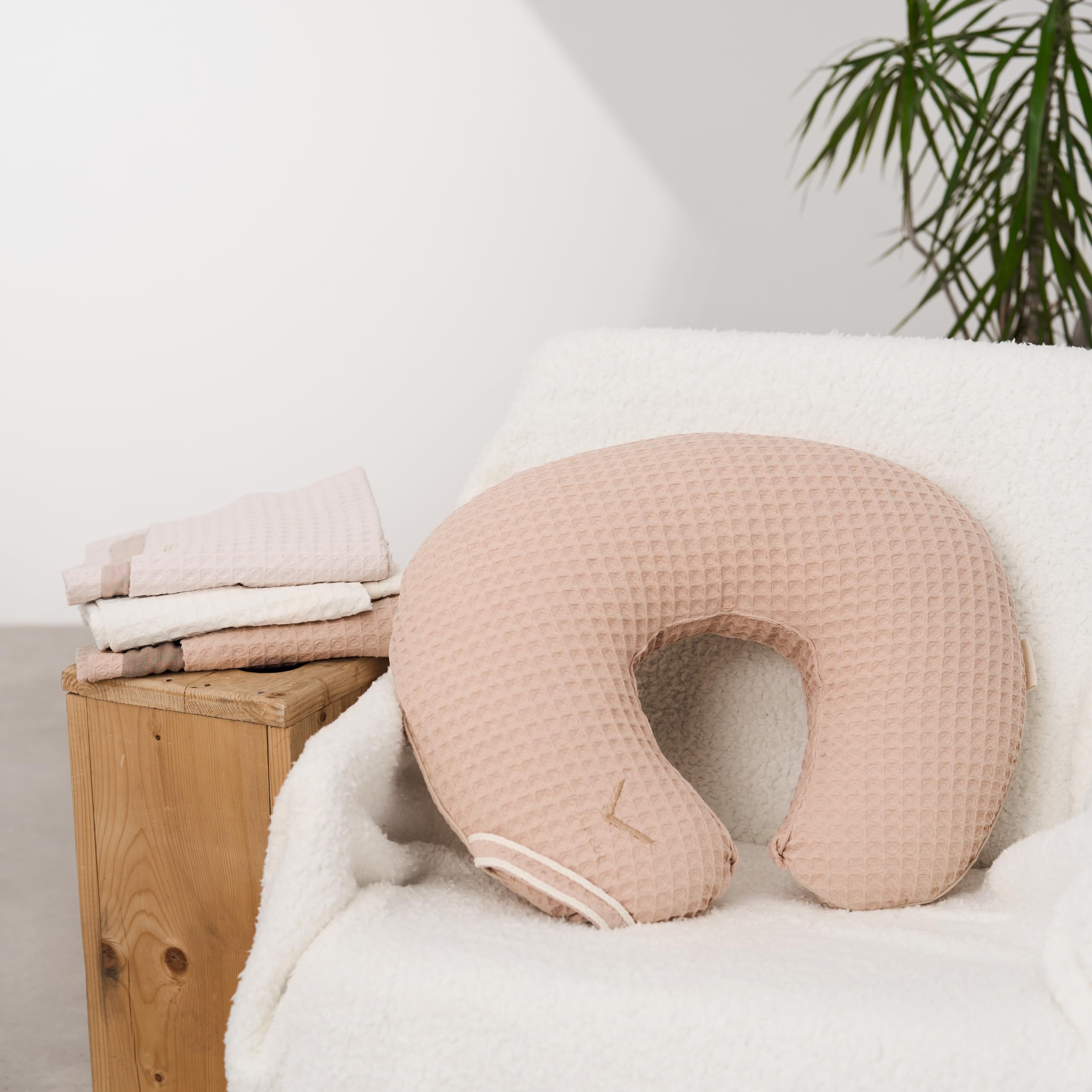 Nursing Pillow with Cover • Premium Quality 100% Cotton Oeko-Tex
