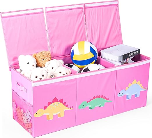 Extra Large Toys chest Toys Storage Organizer for Kids – 40"x13"x16"