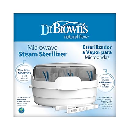 Deluxe Electric Sterilizer for Baby Bottles and Other Baby Essentials