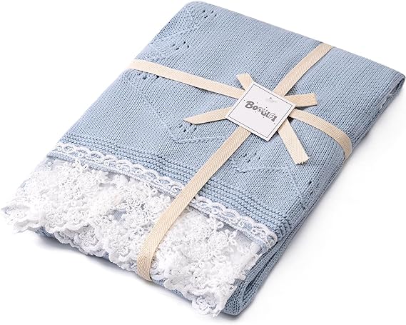 Blanket White Receiving Blanket Baptism Christening Towel
