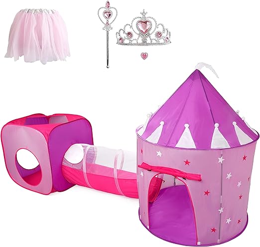 Gift for Toddler Boys & Girls, Ball Pit, Play Tent and Tunnels for Kids