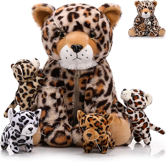 Cheetah Stuffed Animals for Kids Large Mommy Cheetah Plush