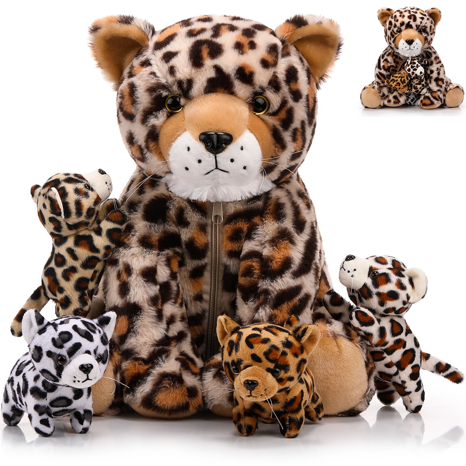 Cheetah Stuffed Animals for Kids Large Mommy Cheetah Plush
