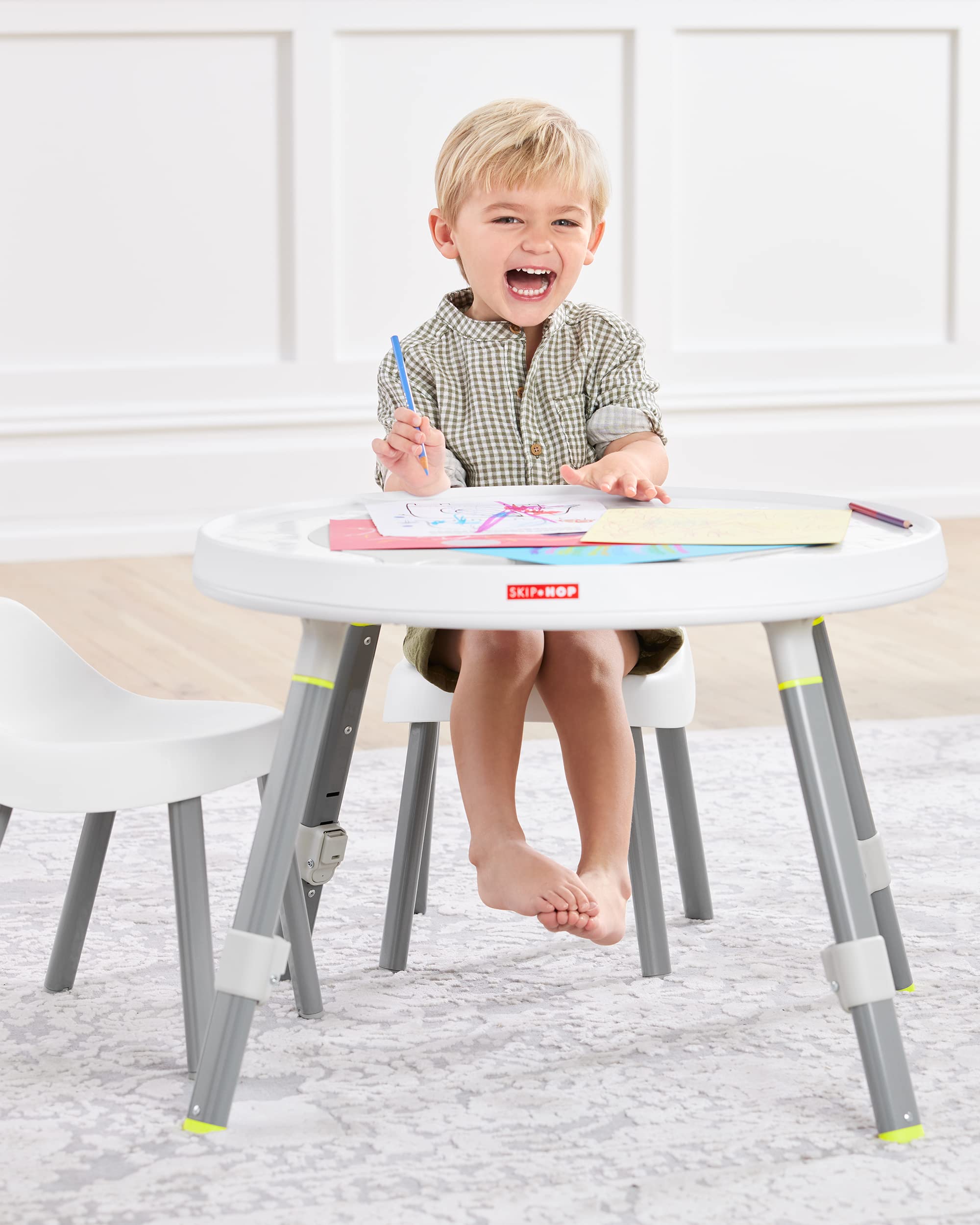 Activity Center: Interactive Play Center with 3-Stage Grow