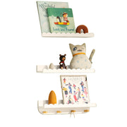 Nursery Book Shelves for Wall – 16.5" Nursery Wall Decor