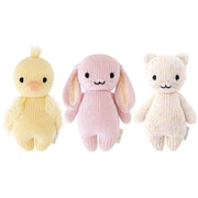 Animal Bundle - Duck, Bunny (Lilac), Kitten (Confetti) - Set of 3 Baby Lovingly Handcrafted