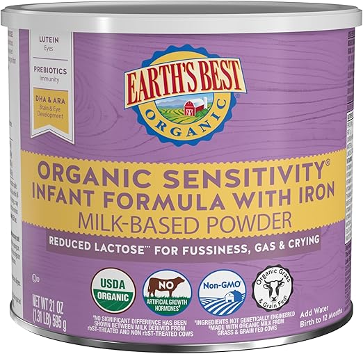 Organic Sensitivity Infant Formula for Babies 0-12 Months