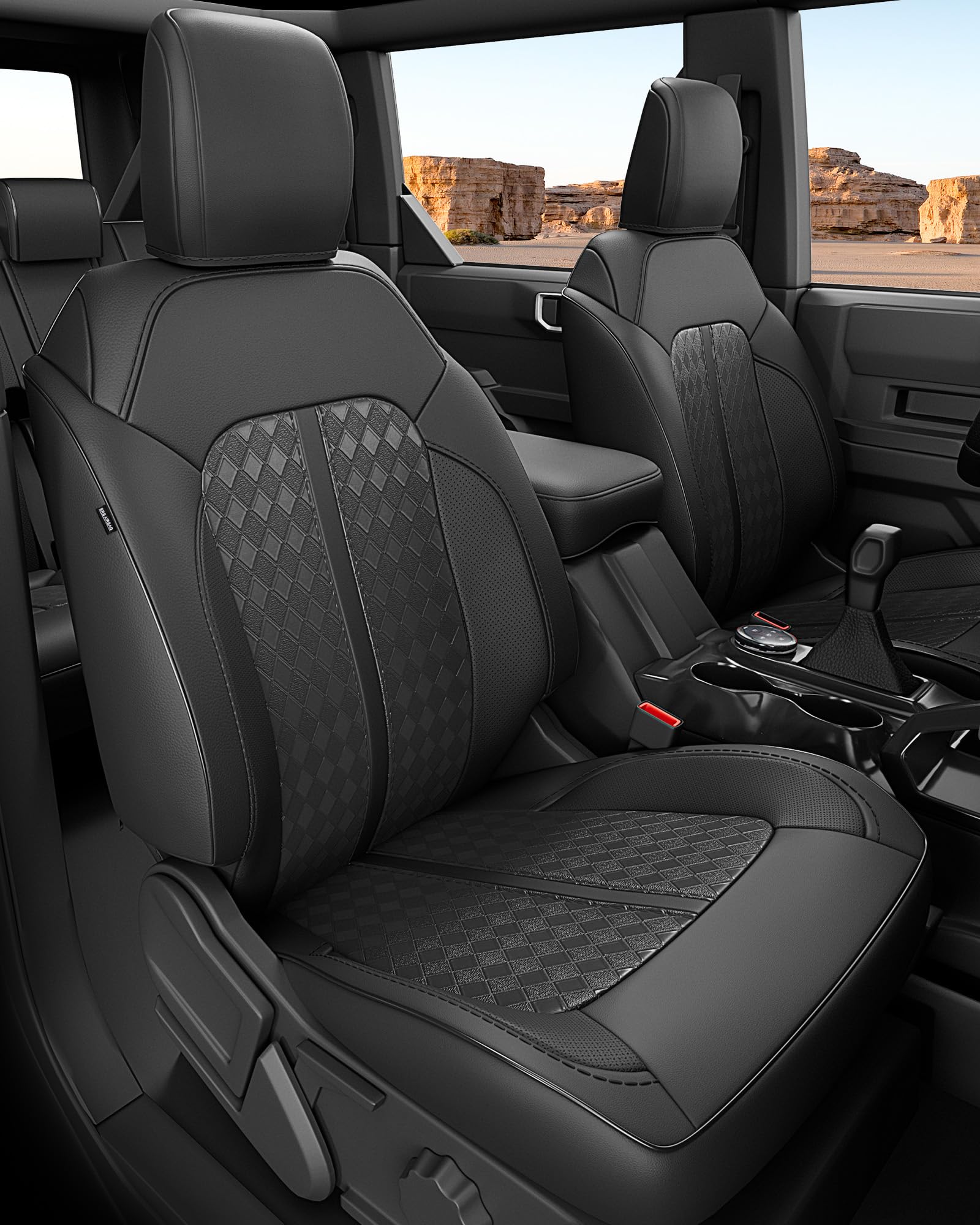 for Ford Bronco Seat Covers 4 Door 2021 2022 2023 2024 2025 2026