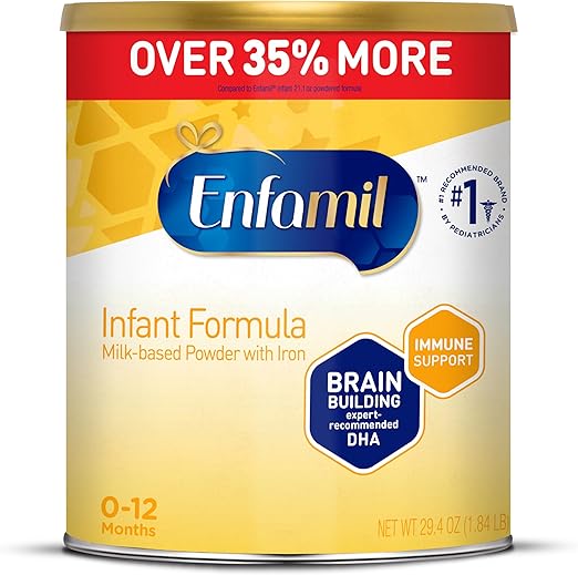 Formula, Milk-based Baby Formula with Iron, Omega-3 DHA & Choline
