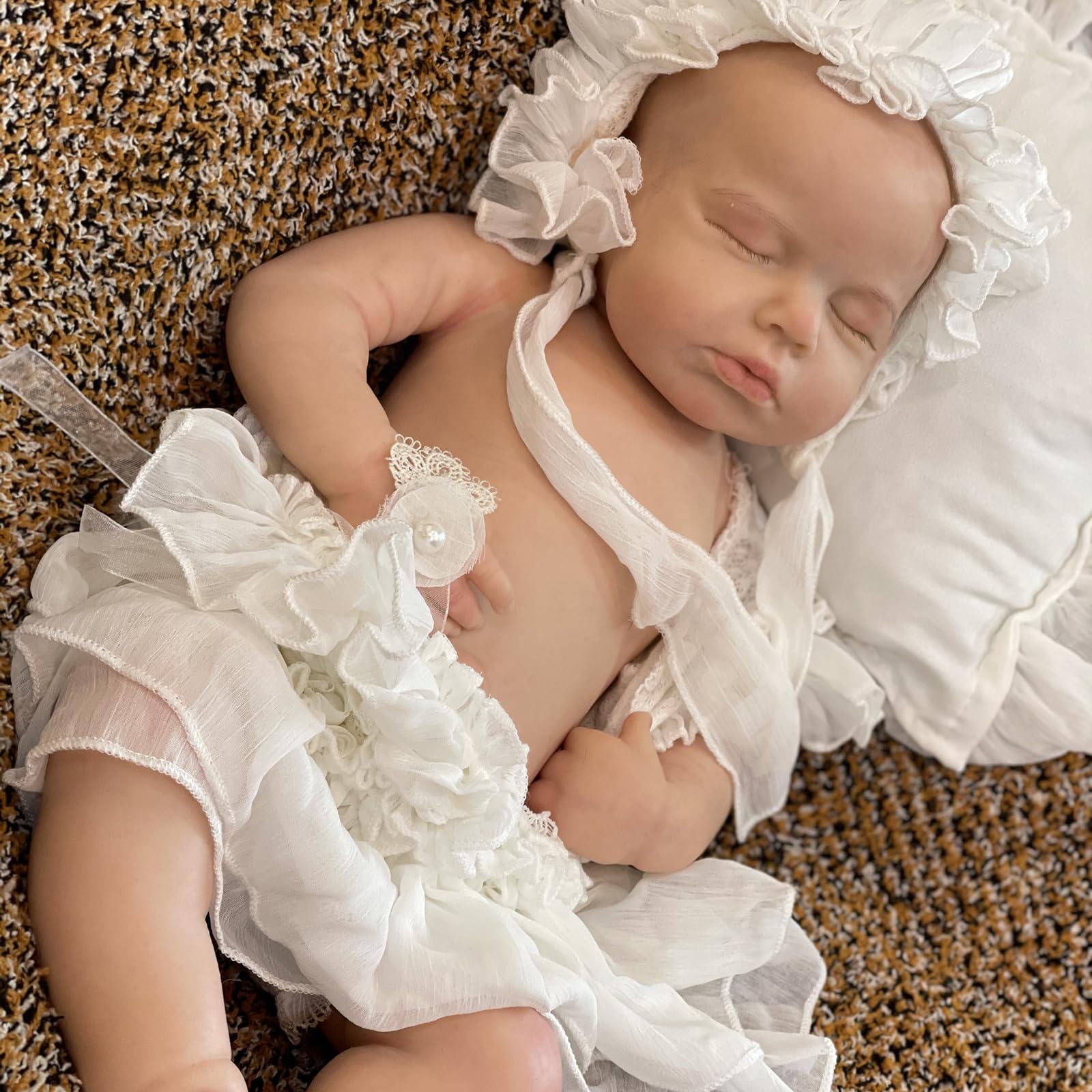 Reborn Baby Dolls Realistic Newborn 18 Inch Reborn Full Silicone Soft Body Real