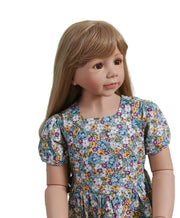 47inch Reborn Toddler Dolls,Huge Baby Full Body Hard Vinyl Masterpiece Doll Real Child