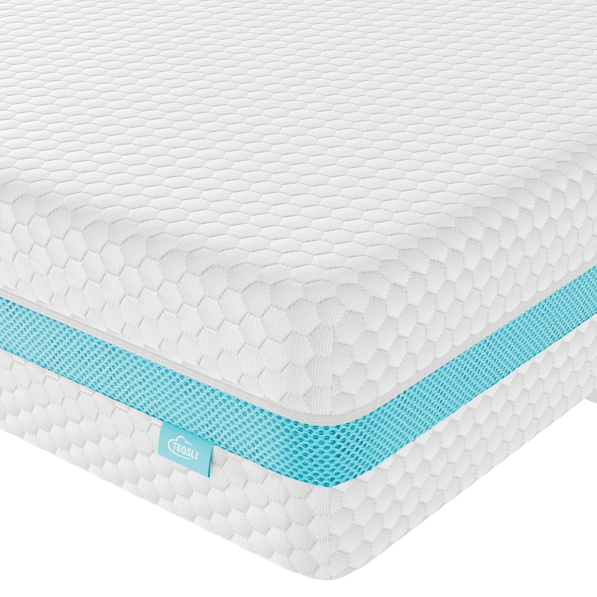 Dual-Sided Memory Foam Crib Mattress with Washable Cover