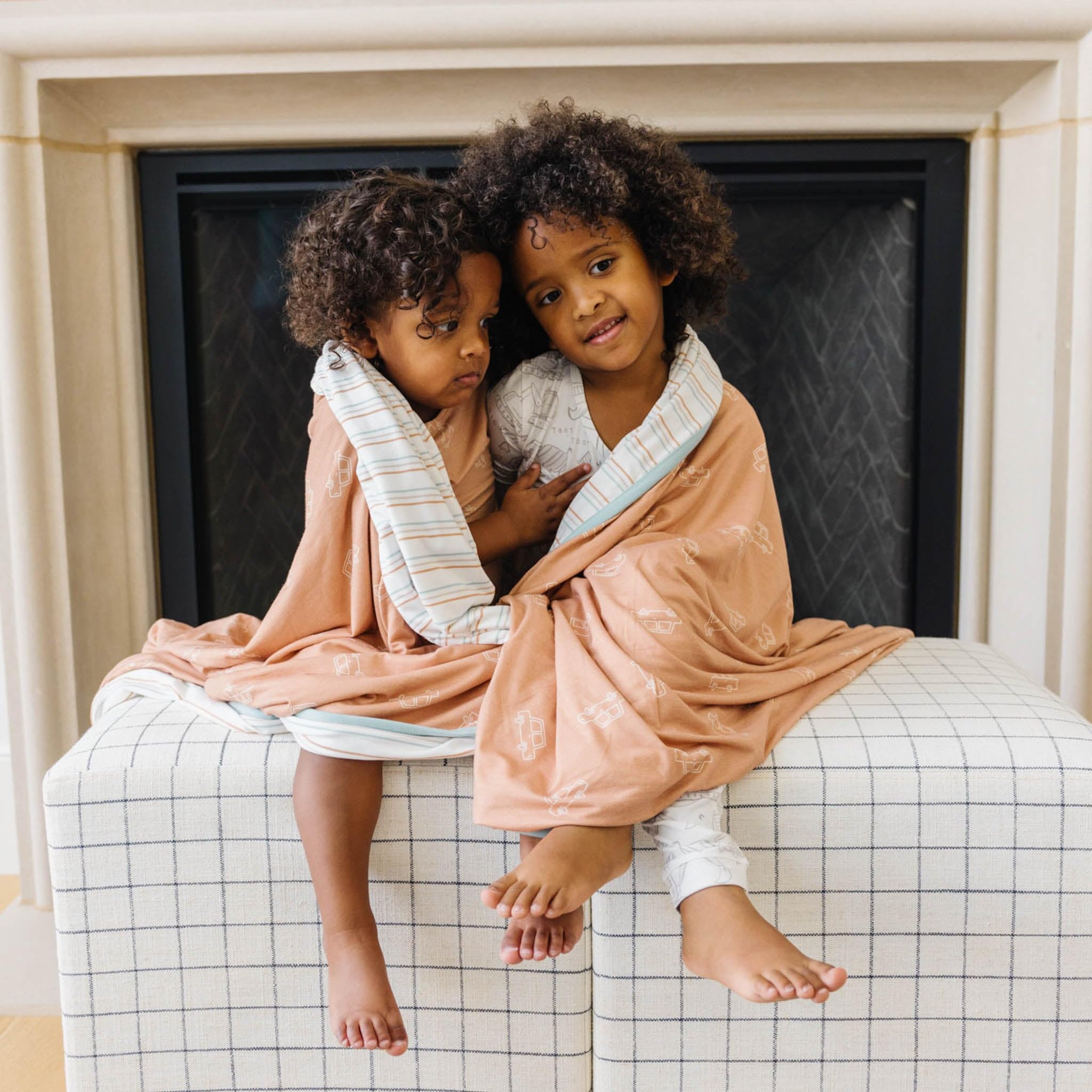 Jumbo Premium Knit 3 Layer Stretchy Throw Blanket Cooper