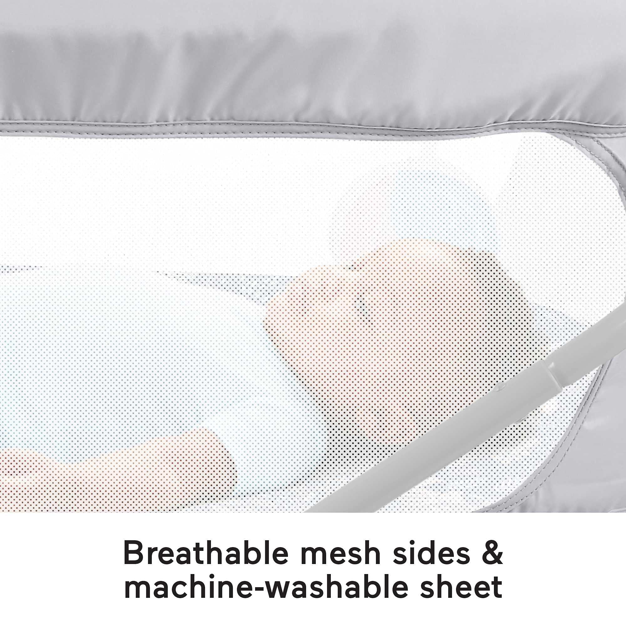 Portable Baby Bassinet with Music & Vibrations