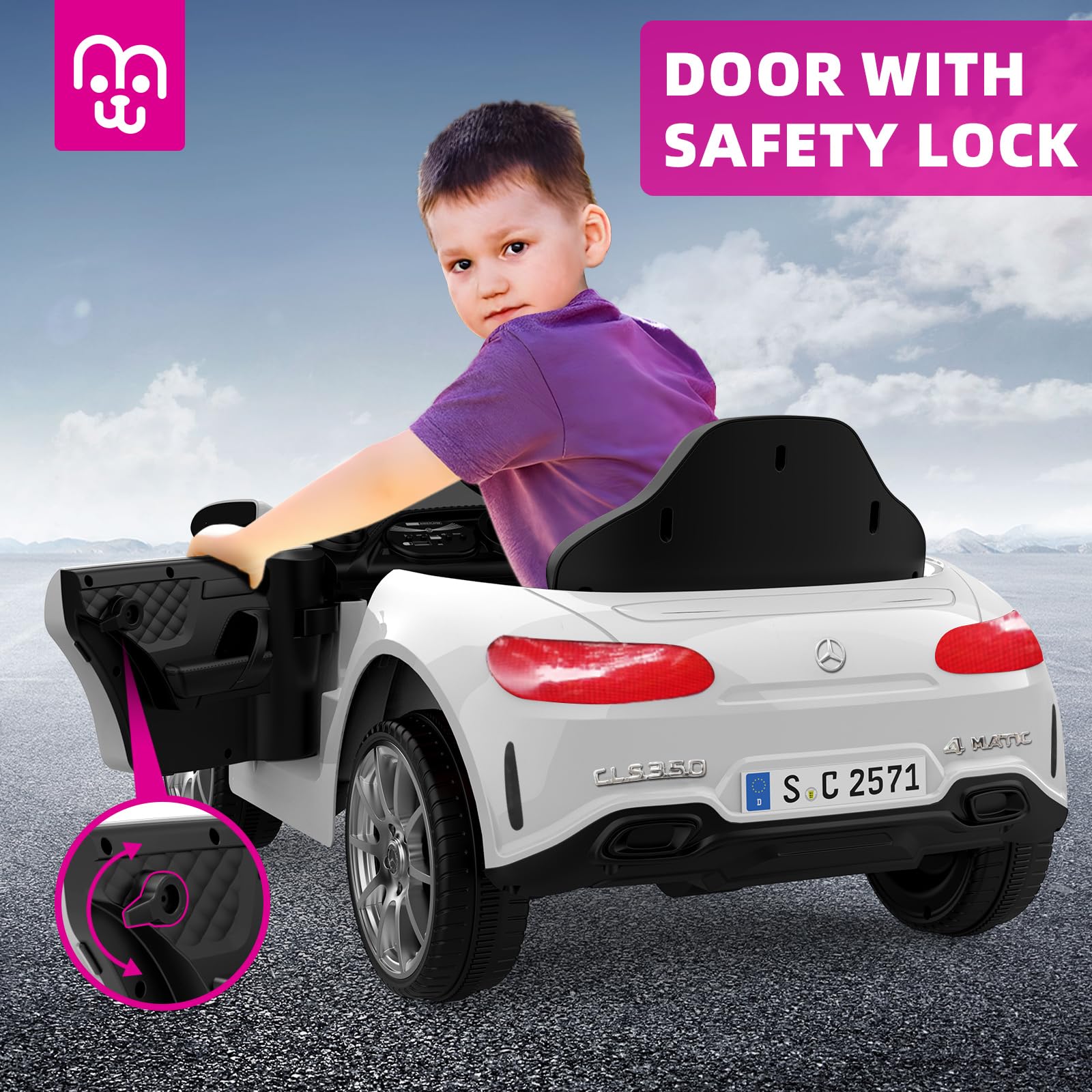 12V Electric Ride-On Car with Remote Control