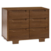 Yuzu 6-Drawer Dresser in Natural Walnut, Greenguard Gold Certified