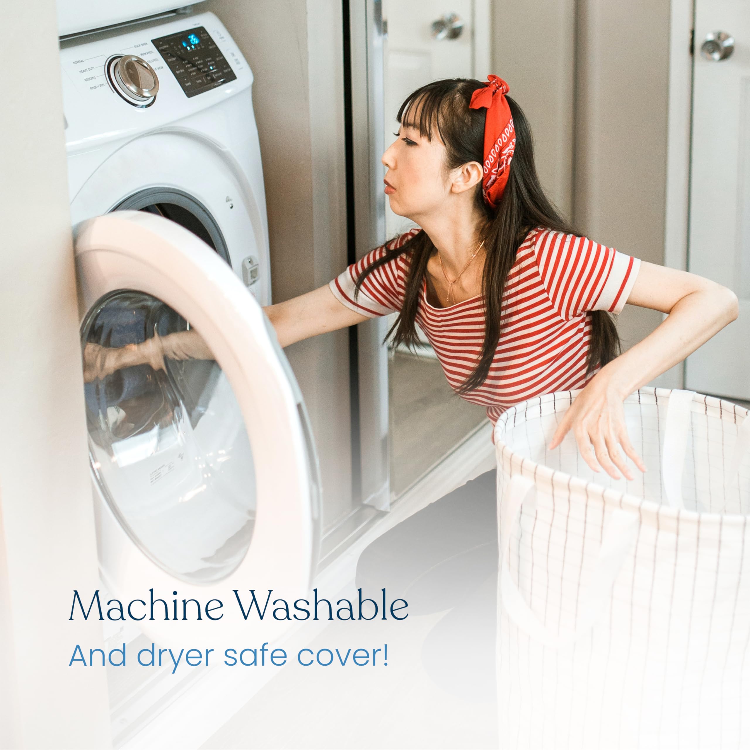 Breathable Crib & Toddler Mattress with Waterproof Washable Cover