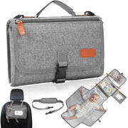 Baby Portable Diaper Changing Pad, Waterproof Travel Changing Mat