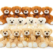 14 Piece Teddy Bears Bulk Baby Shower,14 Inch Cute Teddy Bear Stuffed Animals Plush