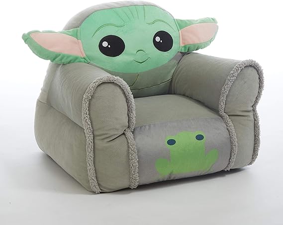 Disney Stitch Figural Soft and Comfortable Structured Bean Bag Sofa Chair for Kids