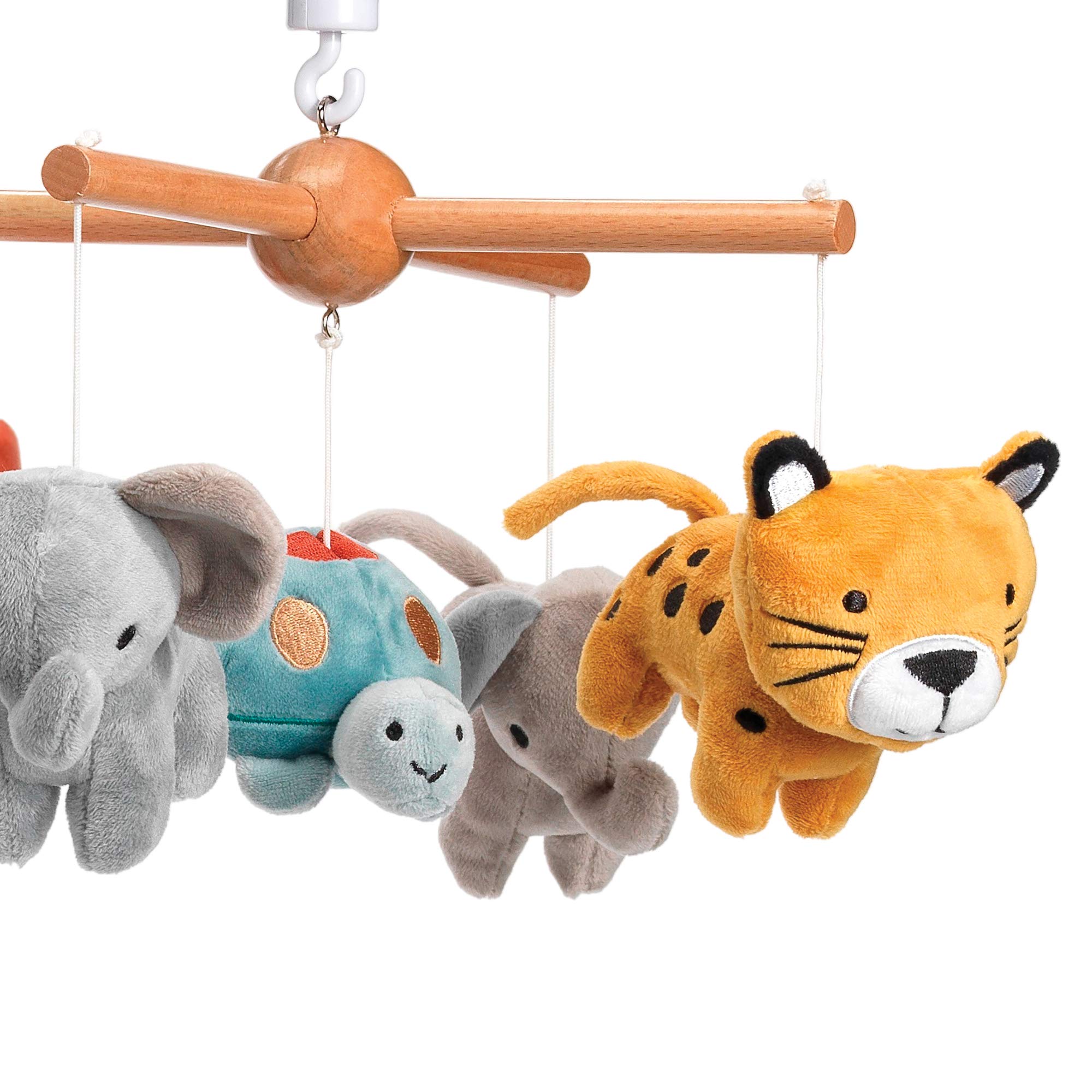 Musical Baby Crib Mobile with Rotating Plush Animals