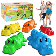 Stepping Stones for Kids,5 Pcs Non-Slip Jumping Balance Rocks Toys for Toddlers