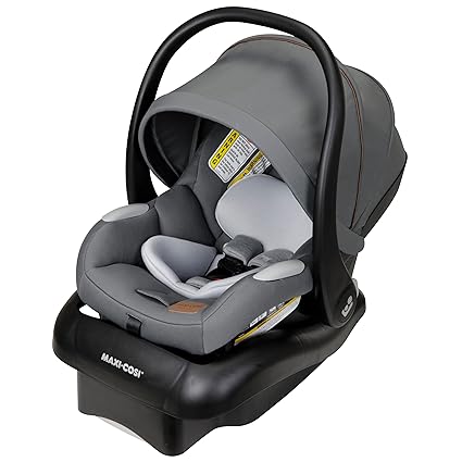 Mico Luxe Infant Car Seat with Base, Rear Facing Car Seat for Babies