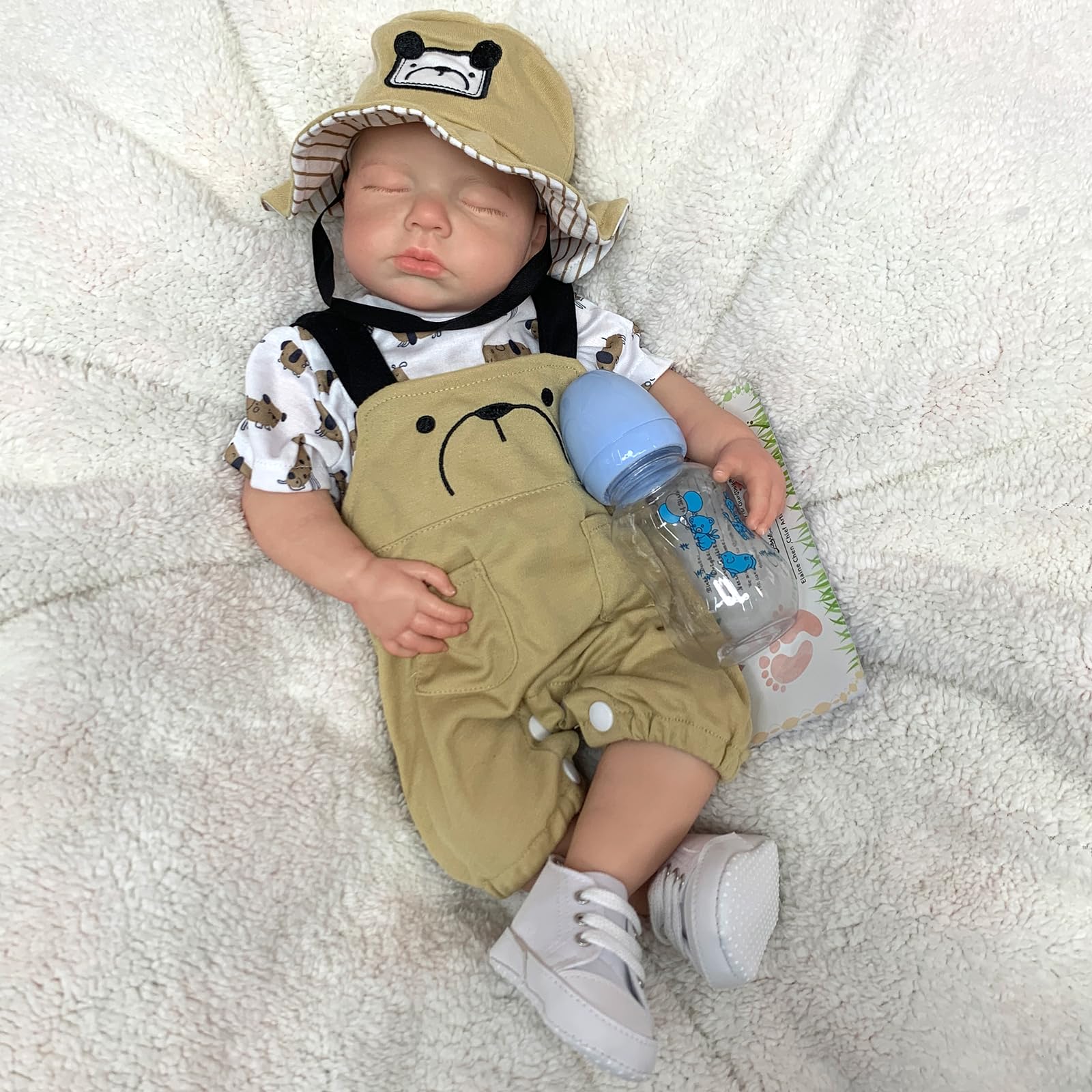 18 Inch Realistic Reborn Baby Dolls: Full Body, Handmade, Silicone