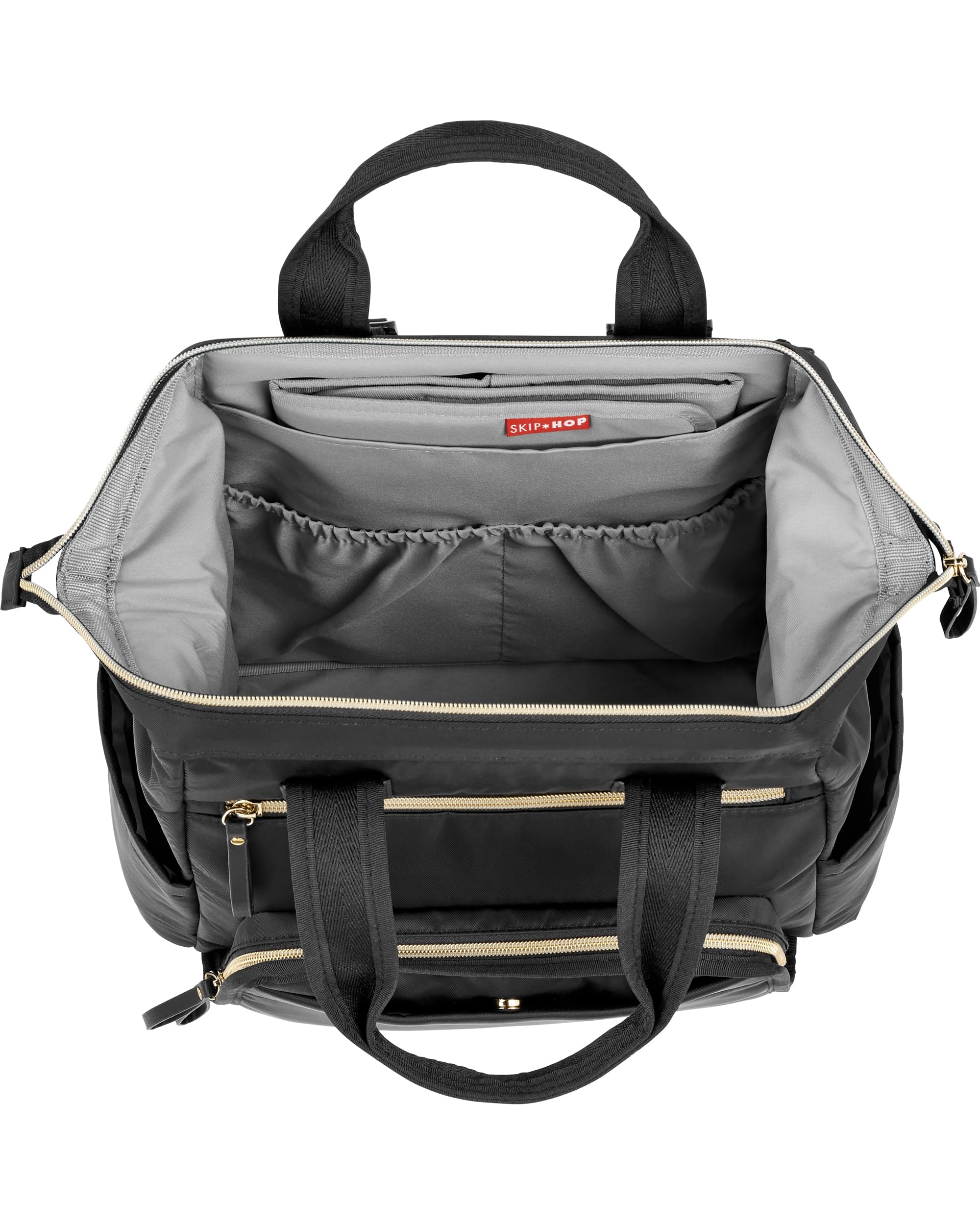 Diaper Bag Backpack: Mainframe Large Capacity Wide Open Structure
